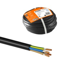 Кабель ВВГнг(А)-FRLS 5х1,5 ок(N, PE)-0,66 ГОСТ (10м) TDM