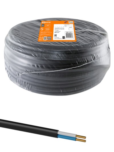 Кабель ВВГ-Пнг(А)-LS 2х4 ок(N)-0,66 ГОСТ (50м) TDM