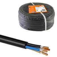 Кабель ВВГнг(А)-FRLS 4х1,5 ок(N)-0,66 ГОСТ (50м) TDM