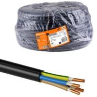Кабель ВВГнг(А)-FRLSLTx 5х1,5 ок(N, PE)-0,66 ГОСТ (100м) TDM
