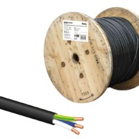 Кабель ВВГнг(А)-LSLTx 3х1,5 ок(N, PE)-0,66 ГОСТ TDM