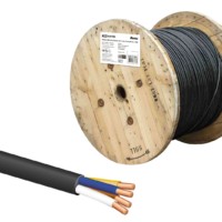 Кабель ВВГнг(А)-FRLSLTx 4х10 ок(N)-0,66 ГОСТ TDM