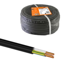 Кабель ВВГнг(А)-LS 3х1,5 ок(N, PE)-0,66 ГОСТ (50м) TDM