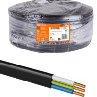 Кабель ВВГ-Пнг(А)-LS 3х2,5 ок(N, PE)-0,66 ГОСТ (200м) TDM