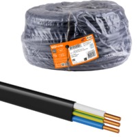 Кабель ВВГ-Пнг(А)-LS 3х1,5 ок(N, PE)-0,66 ГОСТ (90м) TDM