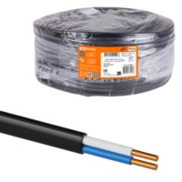 Кабель ВВГ-Пнг(А)-LS 2х2,5 ок(N)-0,66 ГОСТ (разномер) TDM