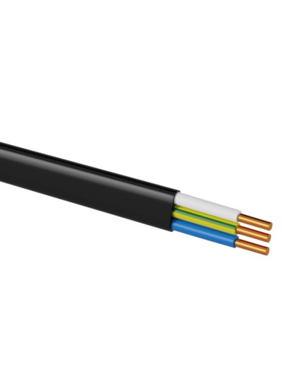 Кабель ВВГ-Пнг(А)-LSLTx 3х1,5 ок(N, PE)-0,66 ГОСТ (разномер) TDM — изображение 2