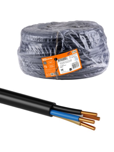 Кабель ВВГнг(А)-LSLTx 4х4 ок(N)-0,66 ГОСТ (разномер) TDM