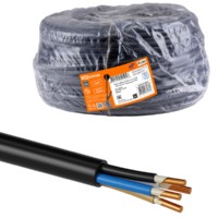 Кабель ВВГнг(А)-FRLS 4х1,5 ок(N)-0,66 ГОСТ (разномер) TDM