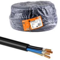 Кабель ВВГнг(А)-FRLS 4х2,5 ок(N)-0,66 ГОСТ (разномер) TDM