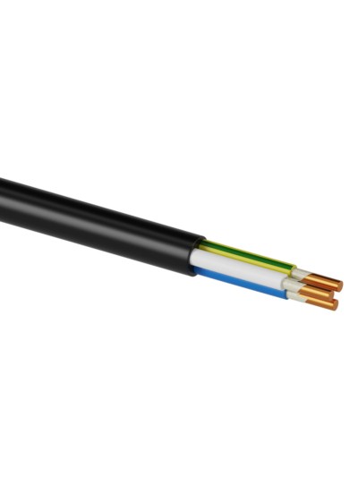 Кабель ВВГнг(А)-FRLSLTx 3х2,5 ок(N, PE)-0,66 ГОСТ (разномер) TDM — изображение 2