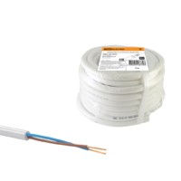 Провод ПВС 2х1,5 ГОСТ (5м), белый TDM