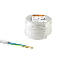 Провод ПВС 4х4 ГОСТ (5м), белый TDM