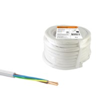Провод ПВС 4х1 ГОСТ (10м), белый TDM