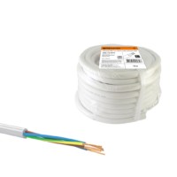 Провод ПВС 5х1 ГОСТ (10м), белый TDM