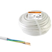 Провод ПВС 5х4 ГОСТ (20м), белый TDM