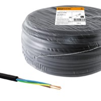 Провод ПВС 3х2,5 ГОСТ (100м), черный TDM