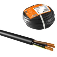 Провод ПВС 4х2,5 ГОСТ (5м), черный TDM