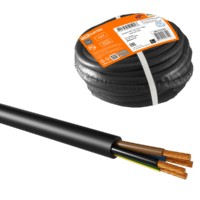 Провод ПВС 4х6 ГОСТ (5м), черный TDM