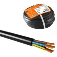 Провод ПВС 5х6 ГОСТ (5м), черный TDM