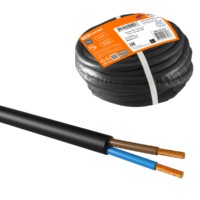 Провод ПВС 2х4 ГОСТ (10м), черный TDM