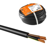 Провод ПВС 4х2,5 ГОСТ (10м), черный TDM