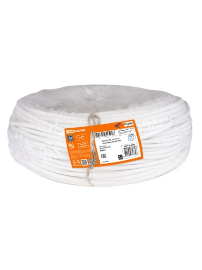 Провод ПВС 5х1,5 ГОСТ (разномер), белый TDM — изображение 3