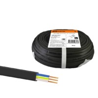 Шнур ШВВП 3х0,75 ГОСТ (10м), черный TDM