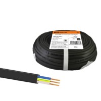 Шнур ШВВП 3х0,75 ГОСТ (20м), черный TDM