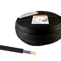 Шнур ШВВП 2х0,75 ГОСТ (100м), черный TDM