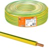 Провод ПуВнг(А)-LS 1х2,5 ГОСТ (100м), желто-зеленый TDM