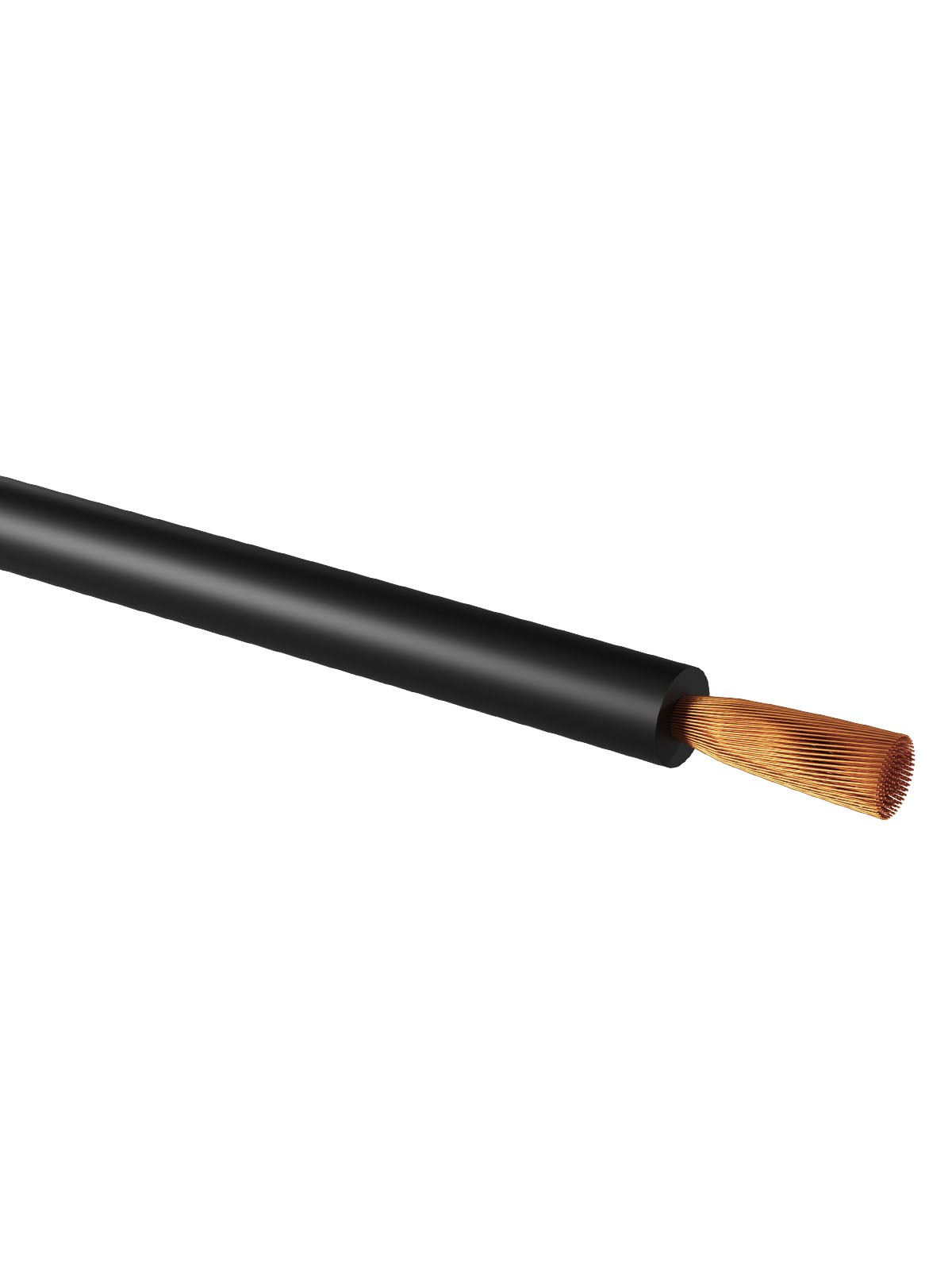 Провод ПуГВ (ПВ-3) 1х10,0 ГОСТ (200м), черный TDM — изображение 2