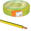 Провод ПуВ 1х6,0 ГОСТ (100м), желто-зеленый TDM