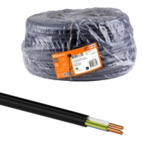 Кабель ППГнг(А)-HF 3х2,5 ок(N,PE)-0,66 ГОСТ (100м) TDM