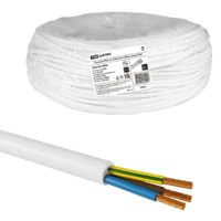 Провод ПРКС 3х1,5(N)-0,38 (100м), белый TDM