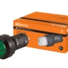 Перекл. 3 полож. SB7-CK3365 с фиксацией, 1з+1р, d22 мм, 220 В LED, зеленый, IP40 TDM