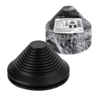 Кабельный ввод мембранный КВМП-1 (Пирамидка 80/70), резина, RAL 9005, IP54 TDM