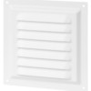 Решетка металл. 150х150, белая, с покрытием полимерной эмалью, TDM