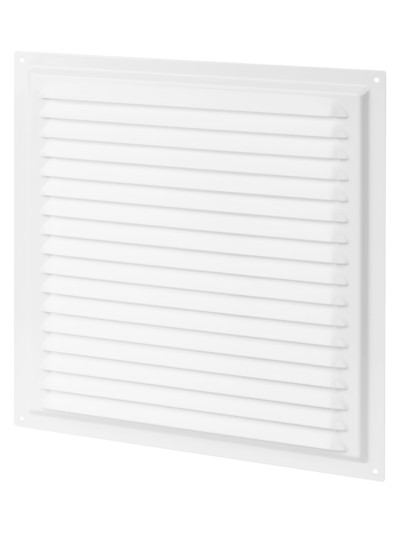 Решетка металл. 300х300, белая, с покрытием полимерной эмалью, TDM — изображение 2