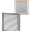 Решетка металл. 250х250, с оцинкованным покрытием, TDM