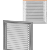 Решетка металл. 250х250, с оцинкованным покрытием, TDM