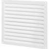 Решетка металл. усиленная 300х300, белая, с покрытием полимерной эмалью, TDM