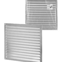 Решетка металл. усиленная 350х350, с оцинкованным покрытием, TDM