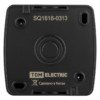 Розетка 2П+З открытой установки IP54 16А с крышкой графит "Селигер" TDM