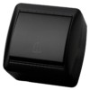 Кнопка звонковая открытой установки IP44 6А графит "Селигер" TDM