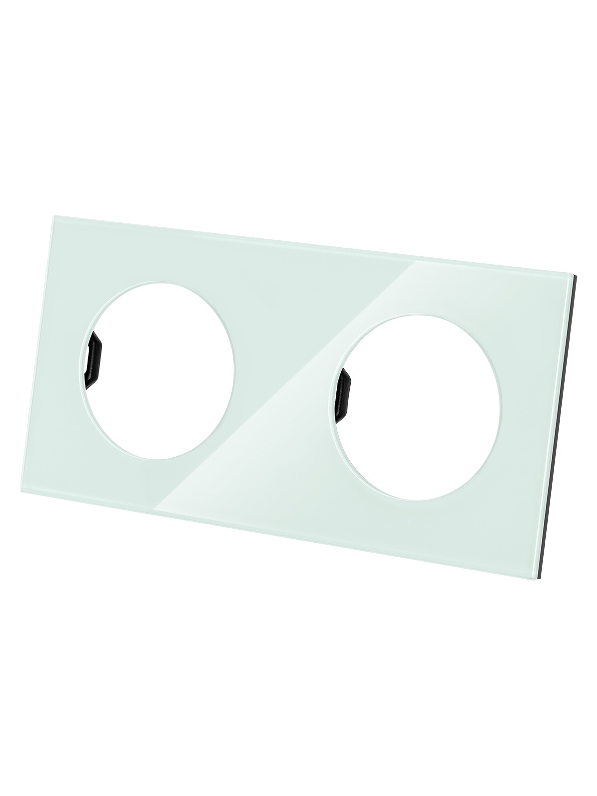 Рамка двойная фисташковая, стекло, "Байкал" TDM — изображение 2