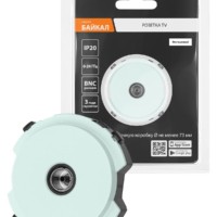 Розетка TV оконечная фисташковая, “Байкал” TDM