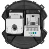 Розетка телефонная RJ11 + компьютерная RJ45 фисташковая, "Байкал" TDM