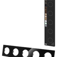 Рамка пятипостовая агат, стекло, “Байкал” TDM