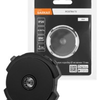 Розетка TV проходная агат, “Байкал” TDM